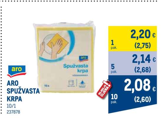ARO SPUŽVASTA KRPA