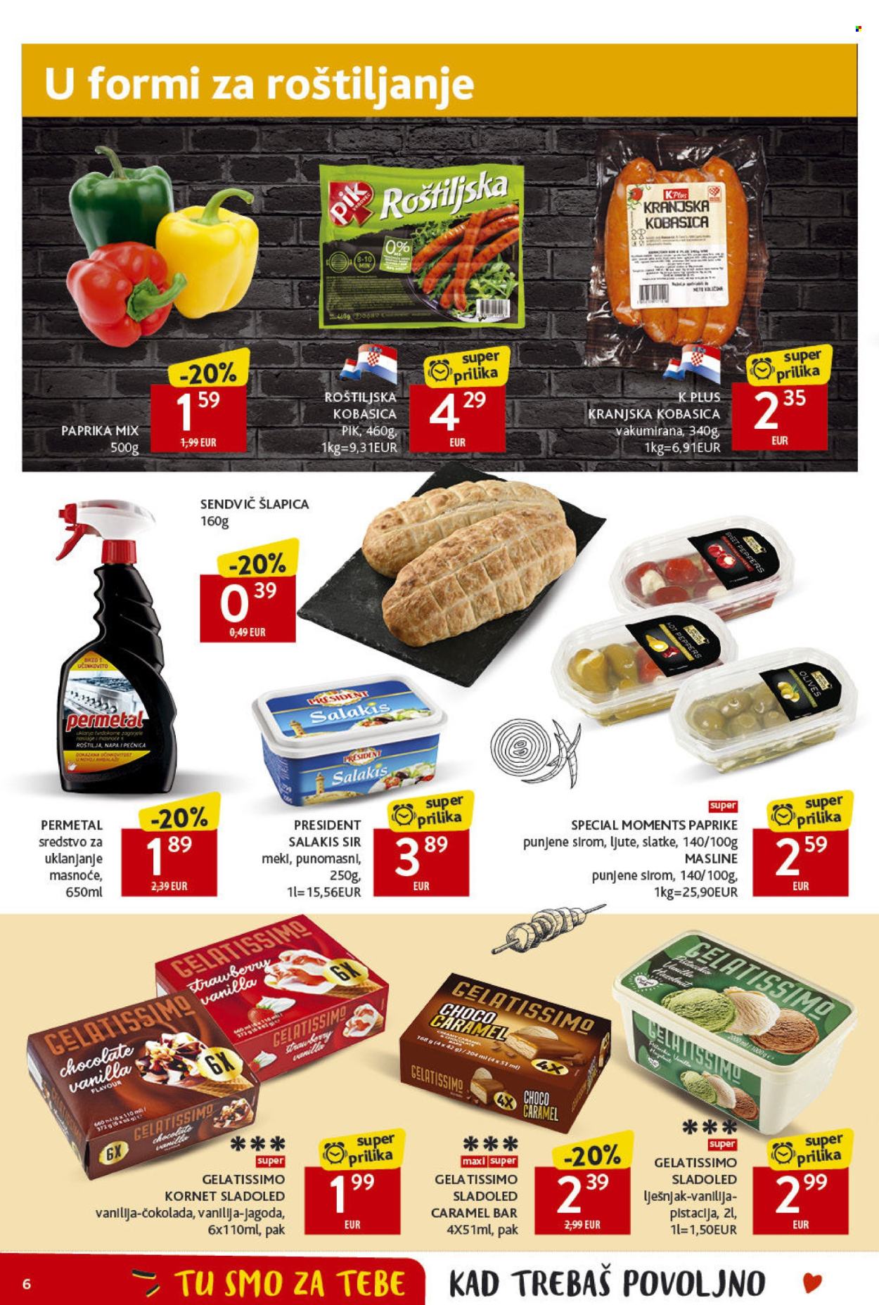 Leták Konzum - 8.5.2025 - 14.5.2025. Strana 6