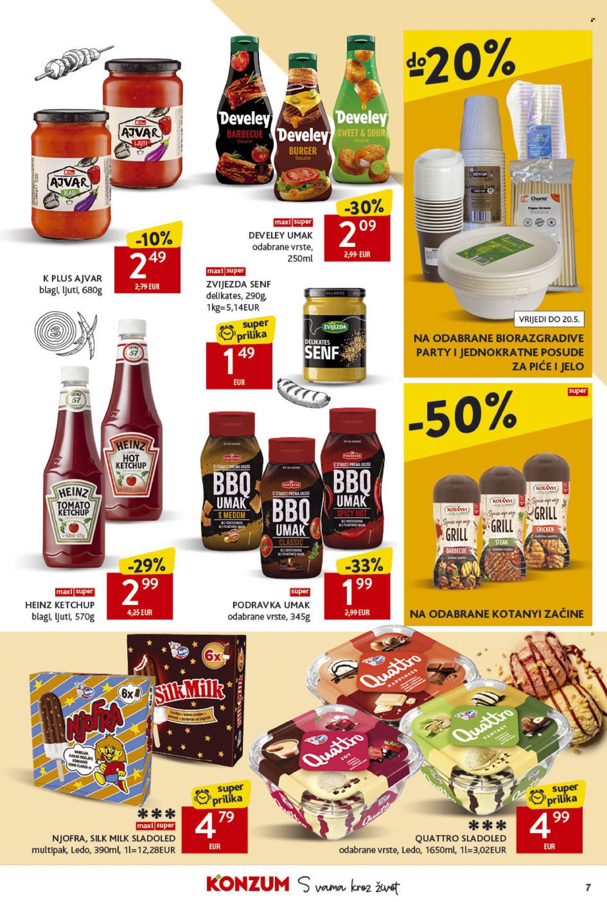 Leták Konzum - 8.5.2025 - 14.5.2025. Strana 7