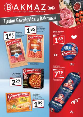 Bakmaz katalog - 05.05.2025. - 11.05.2025.