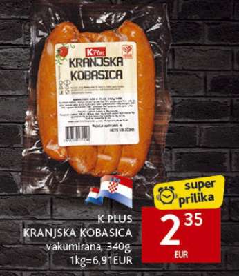 K PLUS KRANJSKA KOBASICA