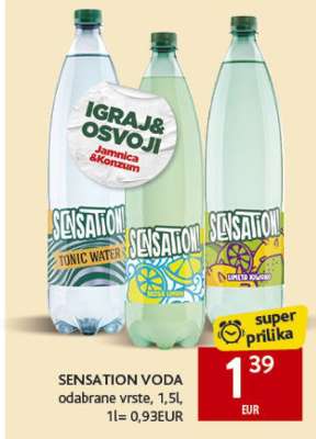 SENSATION VODA