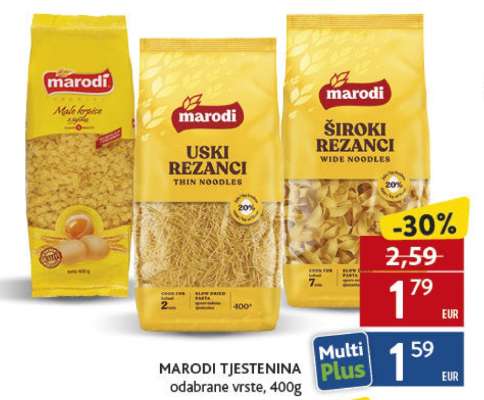 MARODI tjestenina