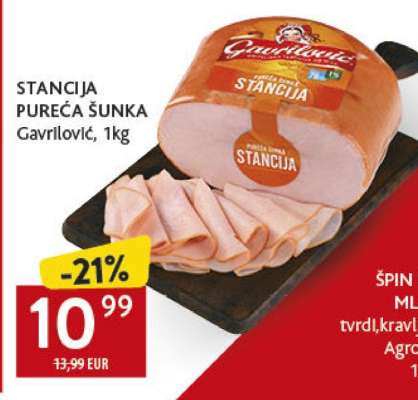 Stancija pureća šunka