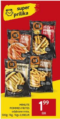 MINUTE POMMES FRITES