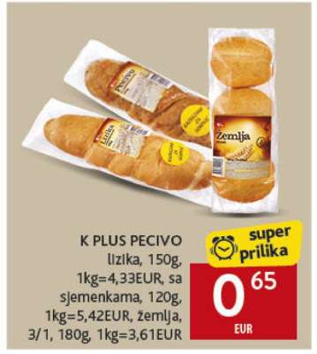 K PLUS PECIVO