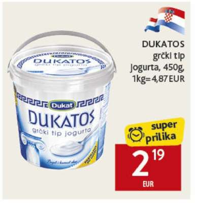 DUKATOS grčki tip Jogurta, 450g