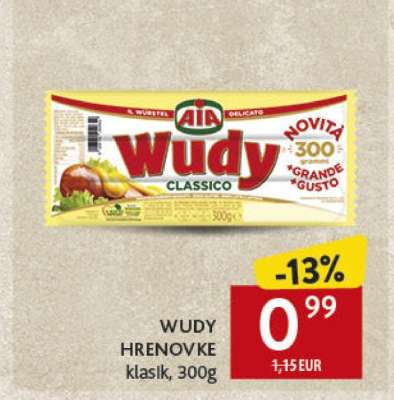 WUDY Hrenovke