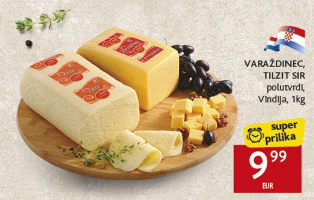 VARAŽDINEC, TILZIT SIR
