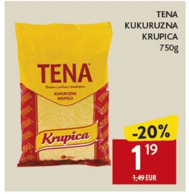 TENA KUKURUZNA KRUPICA 750g