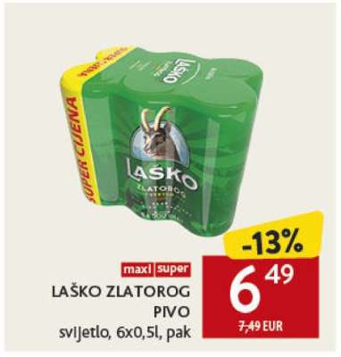 LAŠKO ZLATOROG PIVO