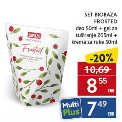 SET BIOBAZA FROSTED