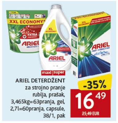 ARIEL Deterdžent