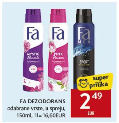 FA dezodorans