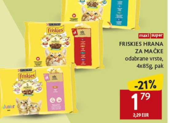 FRISKIES Hrana za mačke