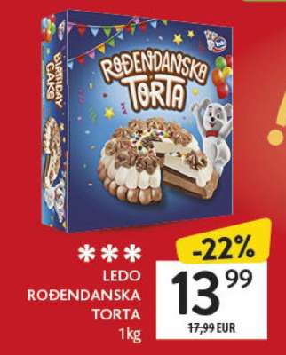 LEDO Rođendanska torta