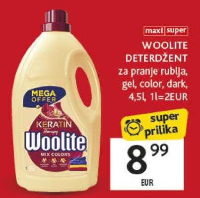 WOOLITE Deterdžent