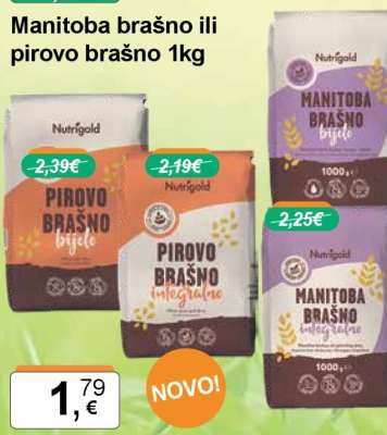 Manitoba brašno ili pirovo brašno 1kg