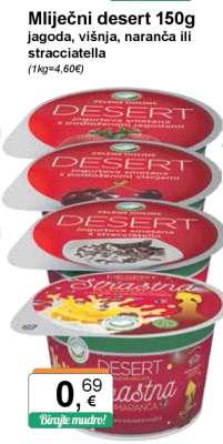 Mliječni desert 150g