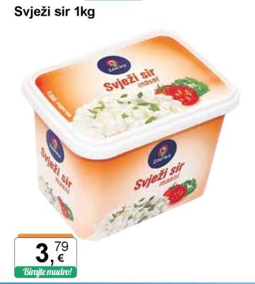 Svježi sir 1kg