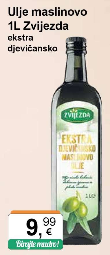 Ulje maslinovo 1L Zvijezda