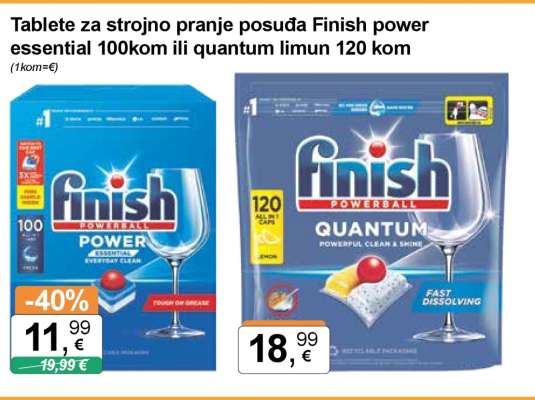 Finish power essential 100kom