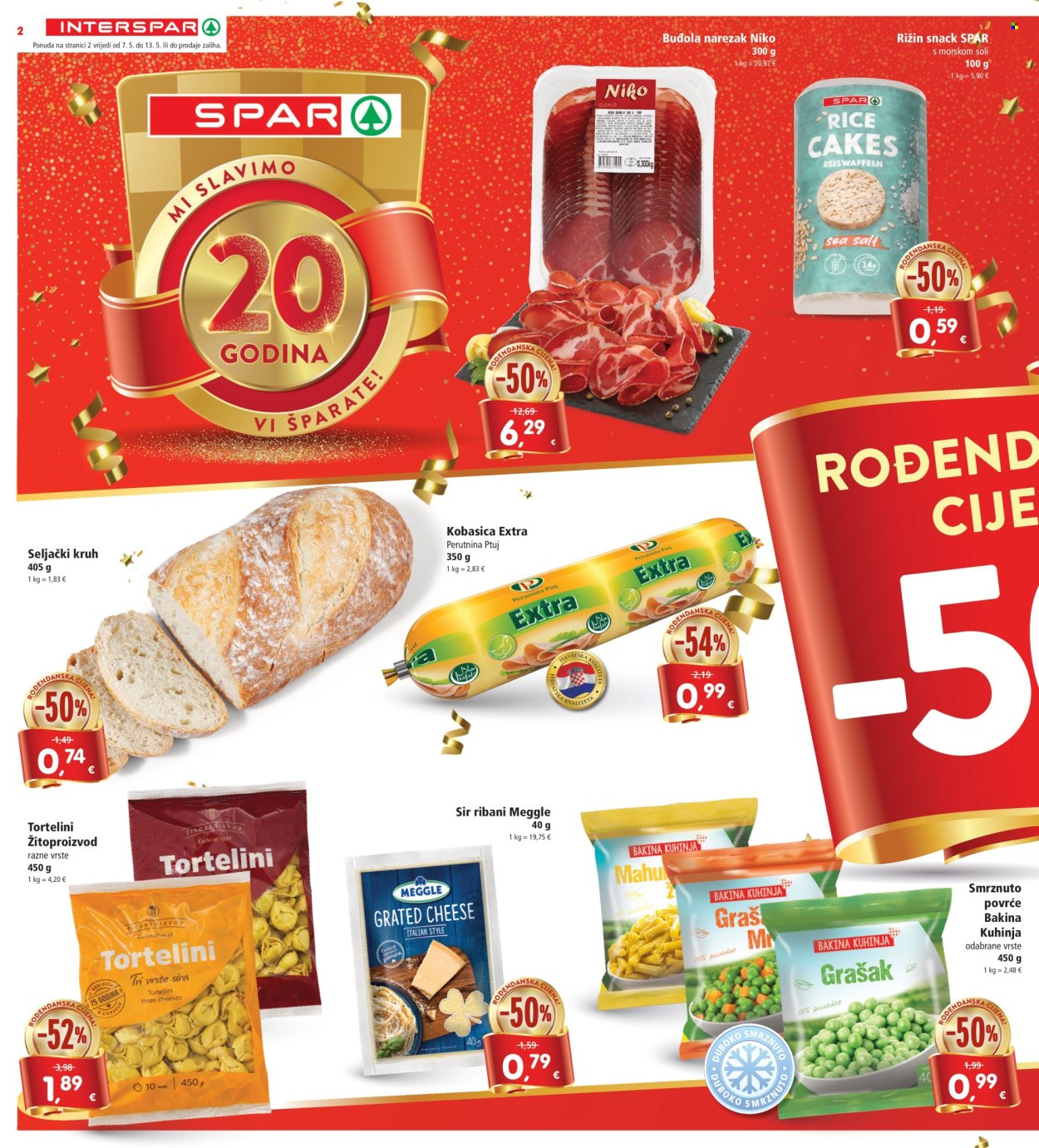 INTERSPAR katalog - 07.05.2025. - 13.05.2025. Stranica 1
