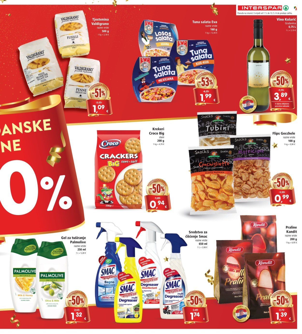 INTERSPAR katalog - 07.05.2025. - 13.05.2025. Stranica 1