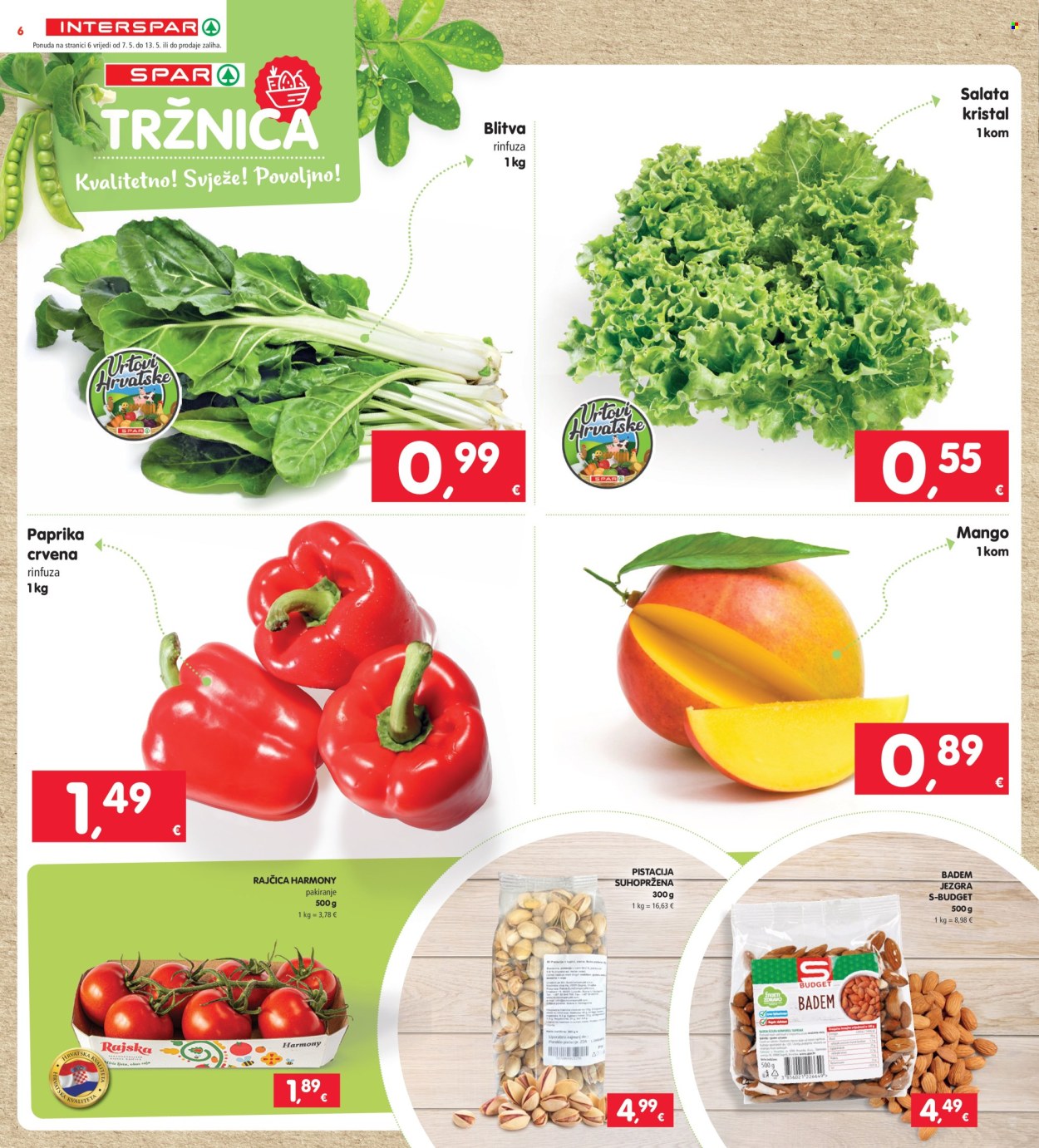 INTERSPAR katalog - 07.05.2025. - 13.05.2025. Stranica 1