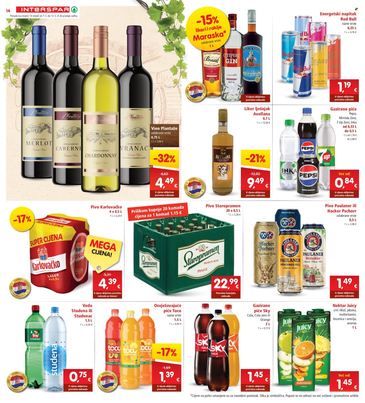 INTERSPAR katalog - 07.05.2025. - 13.05.2025. Stranica 1