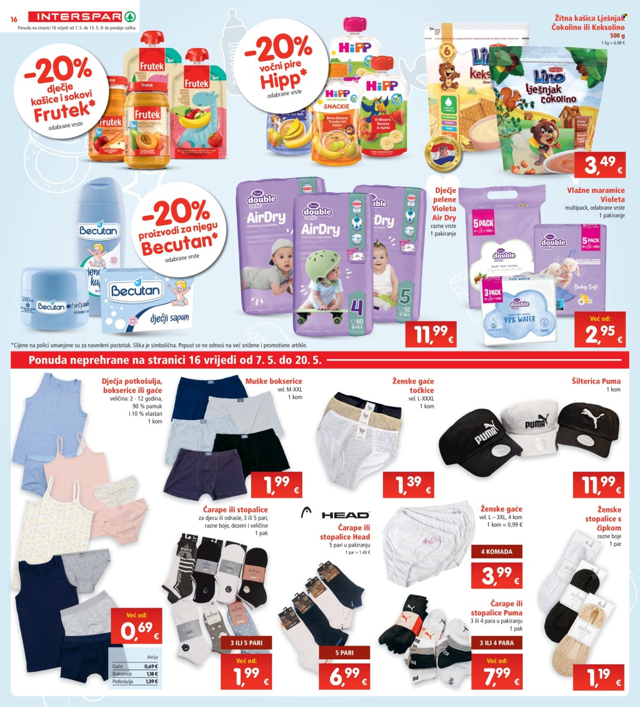 INTERSPAR katalog - 07.05.2025. - 13.05.2025. Stranica 1