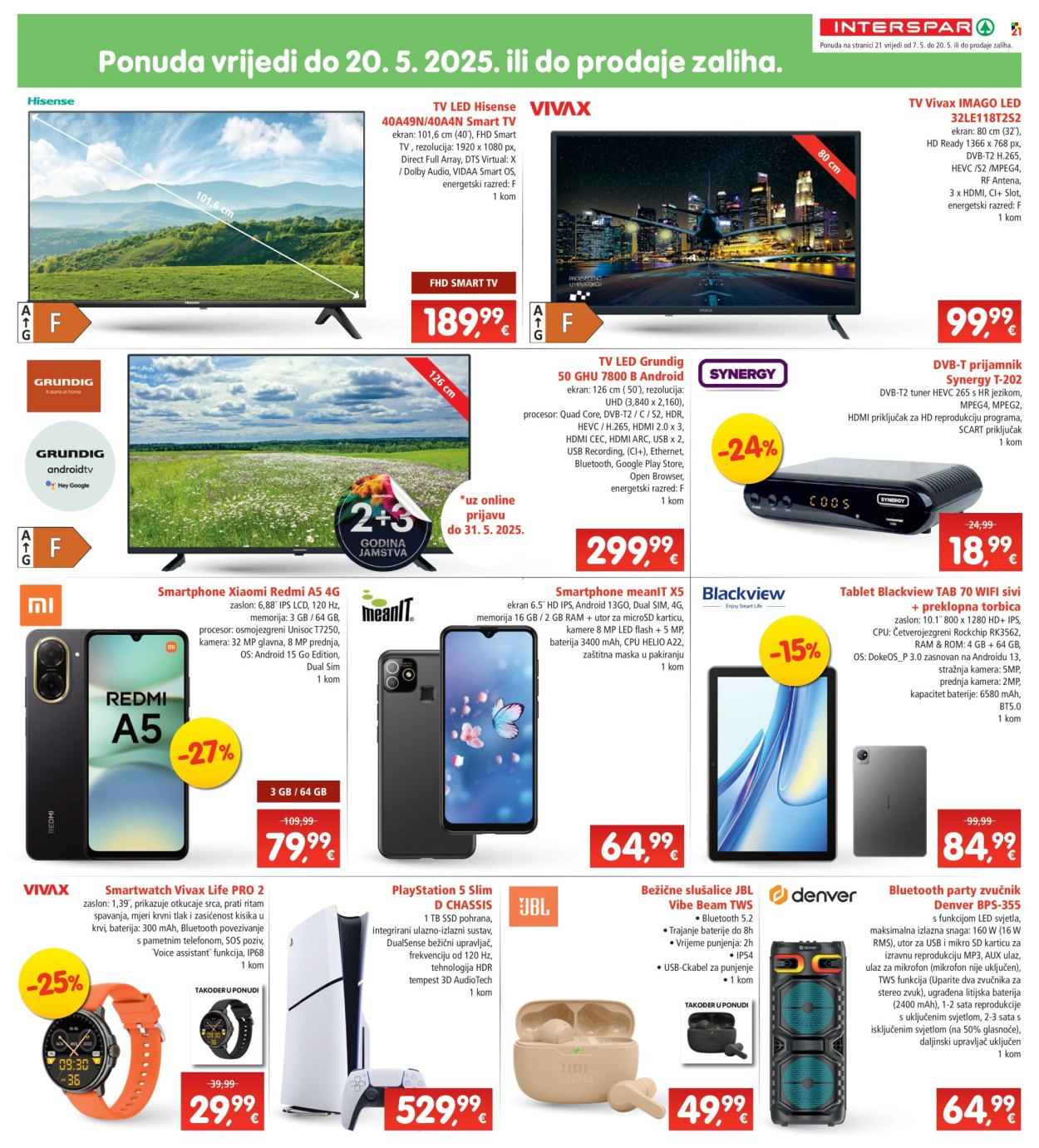 INTERSPAR katalog - 07.05.2025. - 13.05.2025. Stranica 1
