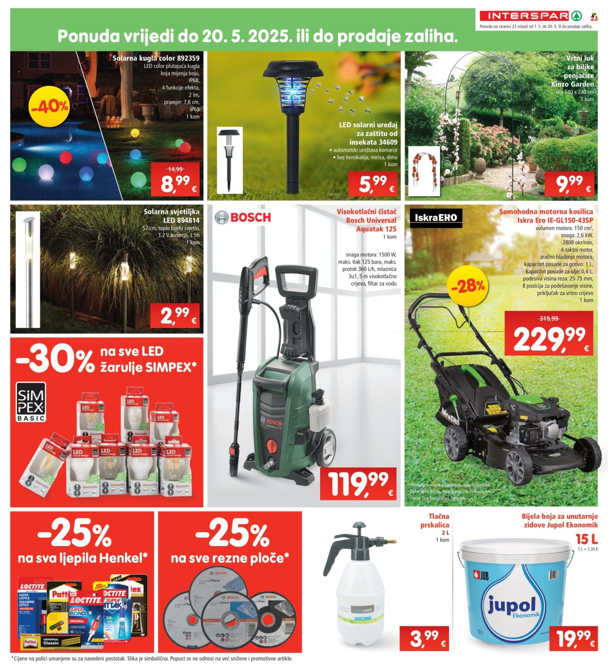 INTERSPAR katalog - 07.05.2025. - 13.05.2025. Stranica 1