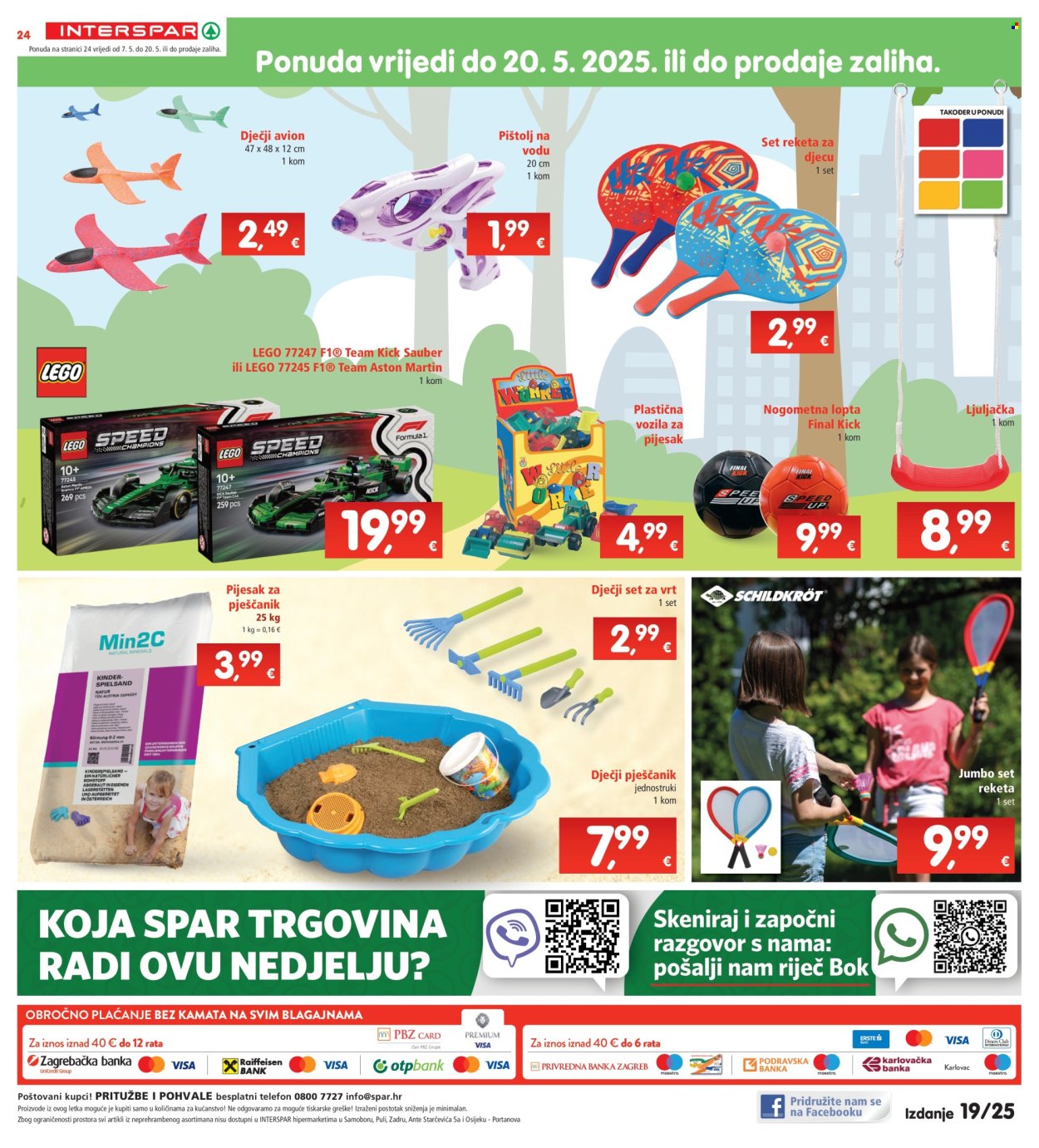 INTERSPAR katalog - 07.05.2025. - 13.05.2025. Stranica 1