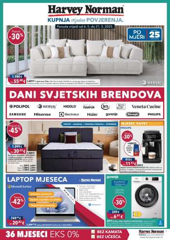 Harvey Norman katalog - 06.05.2025. - 21.05.2025.