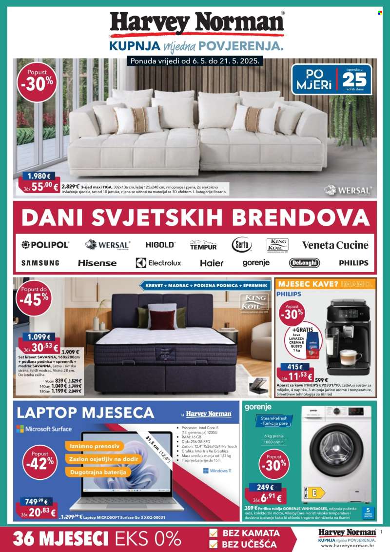 Harvey Norman katalog - 06.05.2025. - 21.05.2025.