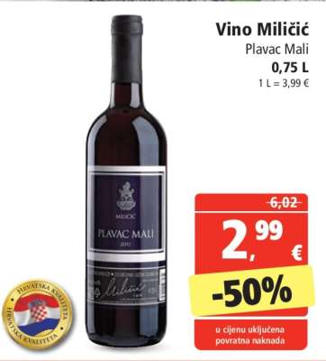 Vino Miličić Plavac Mali