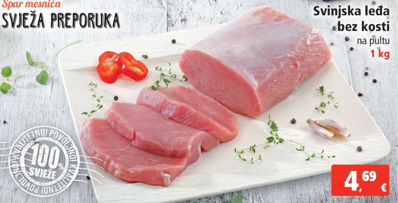 Svinjska leđa bez kosti