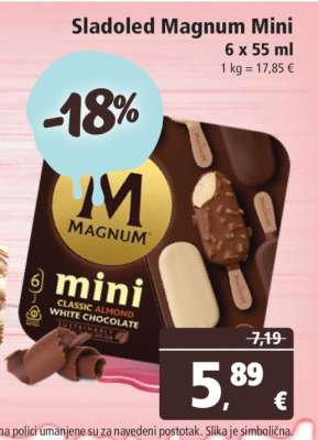 Sladoled Magnum Mini