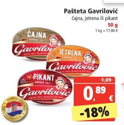 Pašteta Gavrilović