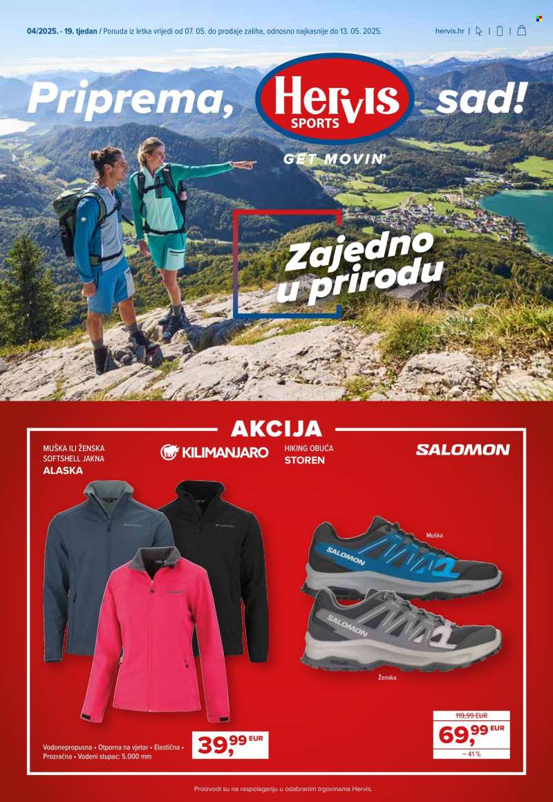 Hervis katalog - 07.05.2025. - 13.05.2025.