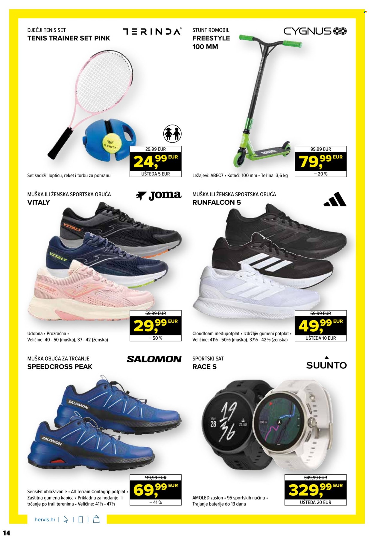 Hervis katalog - 07.05.2025. - 13.05.2025. Stranica 1
