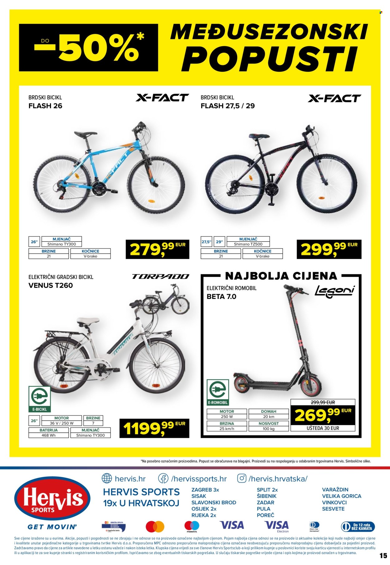 Hervis katalog - 07.05.2025. - 13.05.2025. Stranica 1
