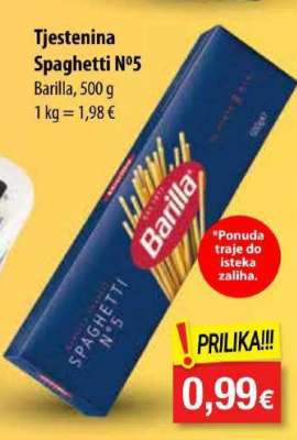 Tjestenina Spaghetti N°5