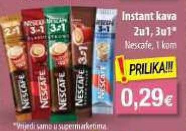 Instant kava 2u1, 3u1