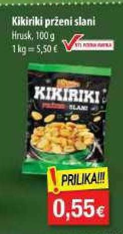Kikiriki prženi slani