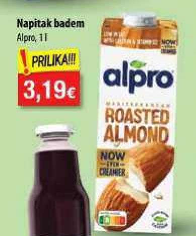 Napítak badem Alpro, 1L