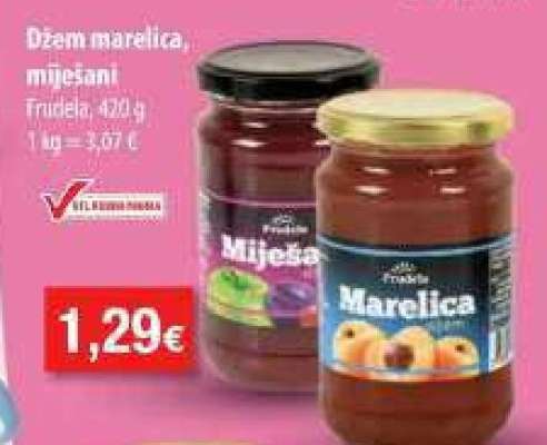 Džem marelica, miješani