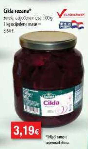 Cikla rezana