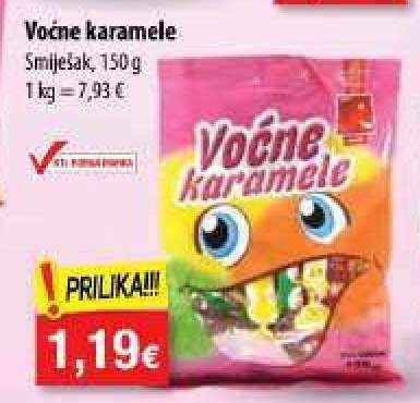 Voćne karamele